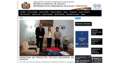 Desktop Screenshot of boliviauruguay.org