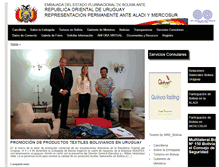 Tablet Screenshot of boliviauruguay.org